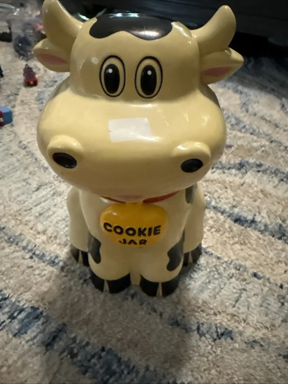 Vintage 1992 Mooing Cow Cookie Jar 10